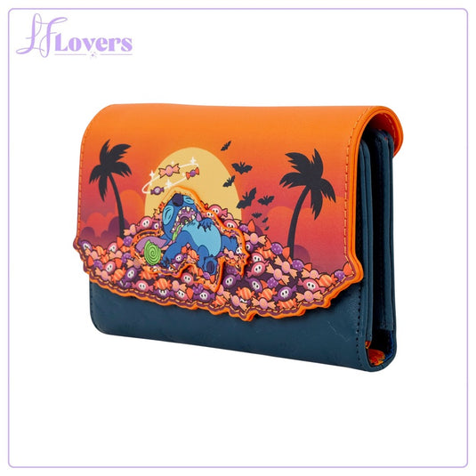 Loungefly Disney Stitch Halloween Candy Wallet - Preorder