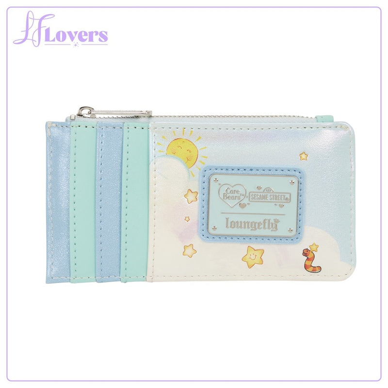 Load image into Gallery viewer, Loungefly Care Bears X Sesame Street Large Card Holder - LF Lovers
