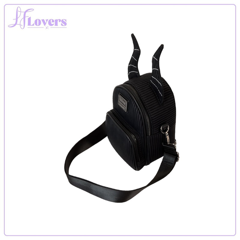 Load image into Gallery viewer, Loungefly Disney Villains Maleficent Convertible Mini Backpack
