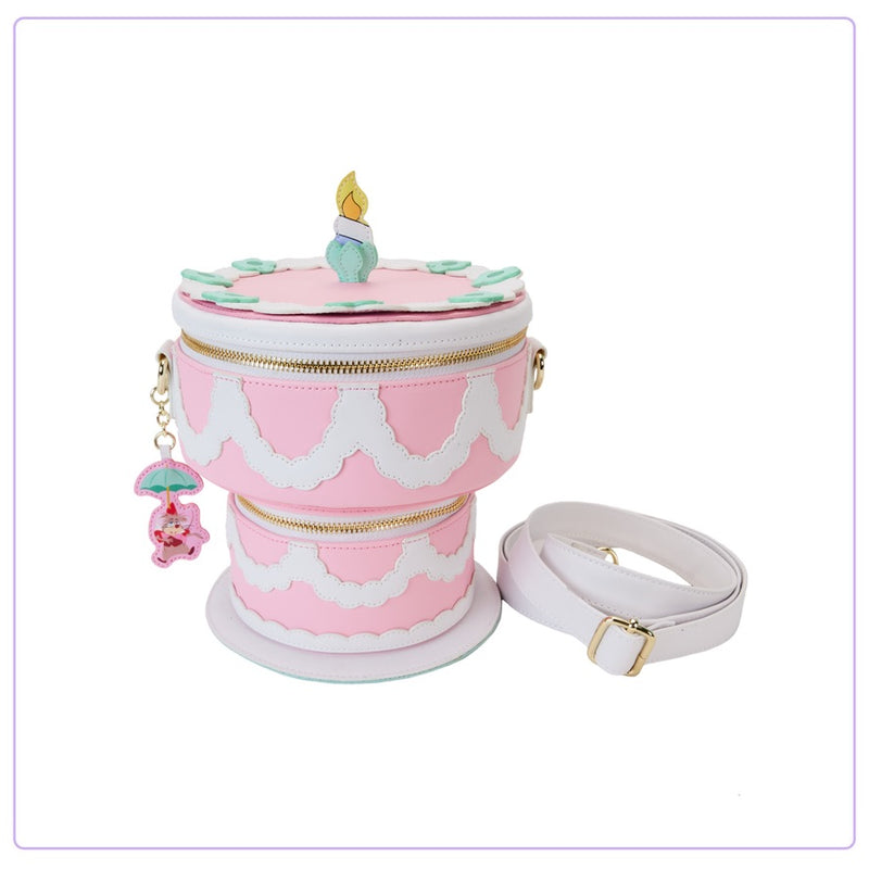 Load image into Gallery viewer, Loungefly Disney Alice in Wonderland Unbirthday Cake Crossbody Bag - PRE ORDER - LF Lovers
