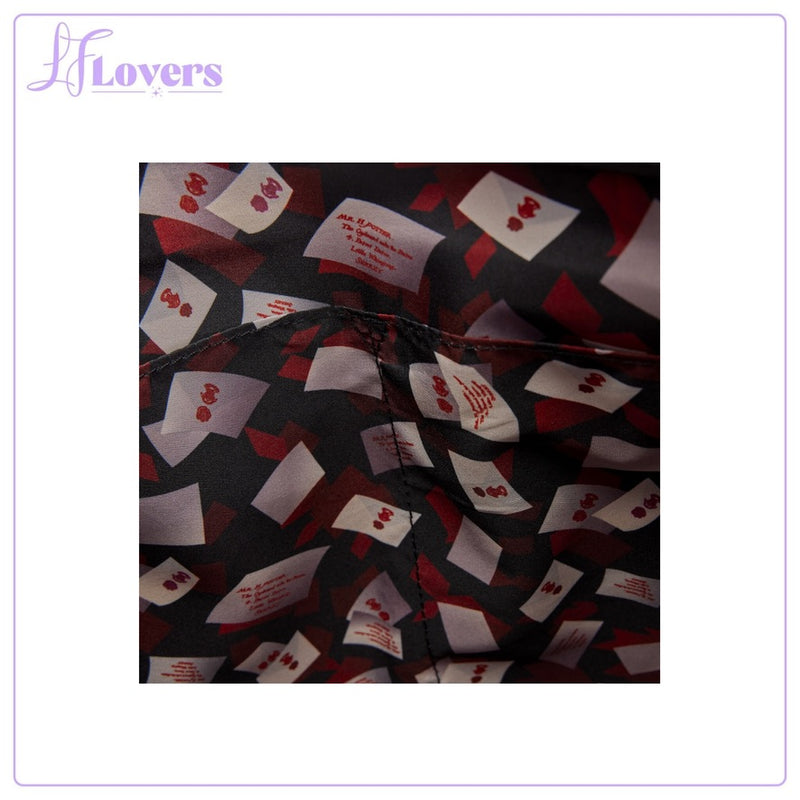 Load image into Gallery viewer, Loungefly Warner Brothers Harry Potter Hogwarts Letter Convertible Backpack And Tote Bag - LF Lovers
