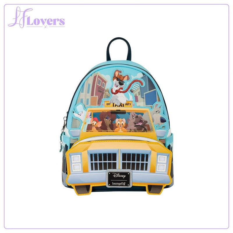 Load image into Gallery viewer, Loungefly Disney Oliver and Company Taxi Mini Backpack - Preorder
