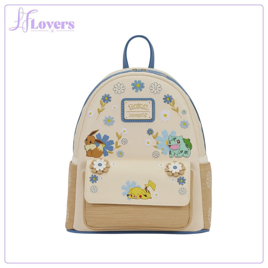 Loungefly Pokemon Floral Mini Backpack - LF Lovers
