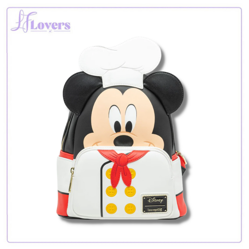 Load image into Gallery viewer, Loungefly Disney Chef Mickey Cosplay Mini Backpack - LF Lovers
