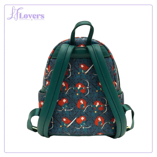 Loungefly Disney Pixar Brave Merida AOP Mini Backpack - LF Lovers