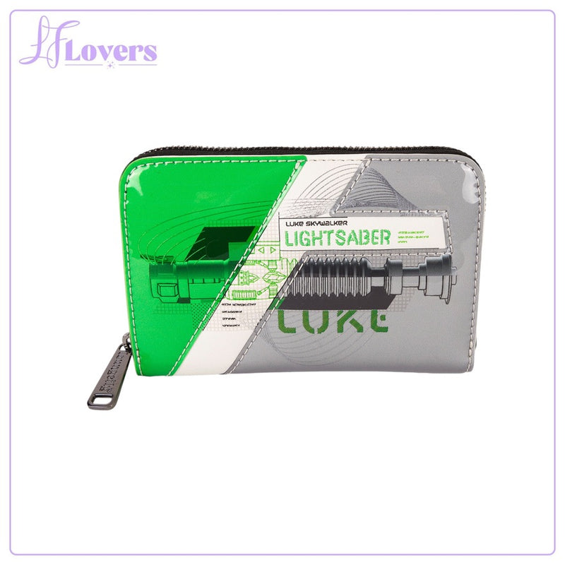 Load image into Gallery viewer, Loungefly Star Wars The Power Of The Force Zip Around Wallet
