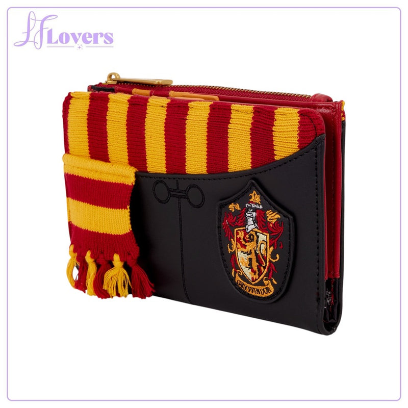 Load image into Gallery viewer, Loungefly Warner Brothers Harry Potter Gryffindor Uniform Flap Wallet - Preorder - LF Lovers
