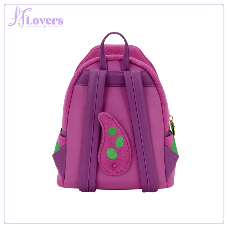 Load image into Gallery viewer, Loungefly Mattel Barney Mini Backpack - PRE ORDER
