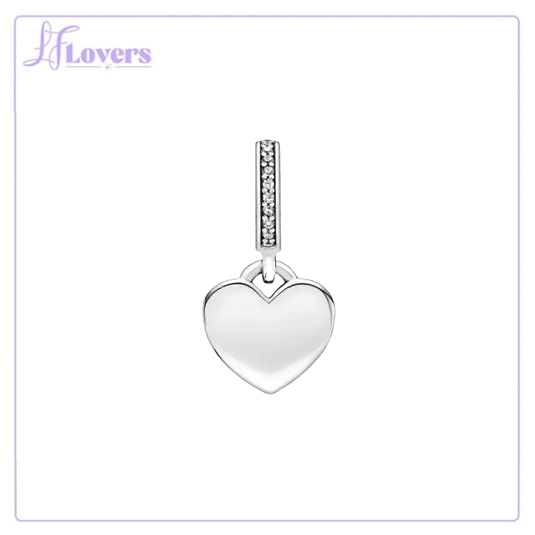 Pandora Engravable Heart Tag Dangle Charm