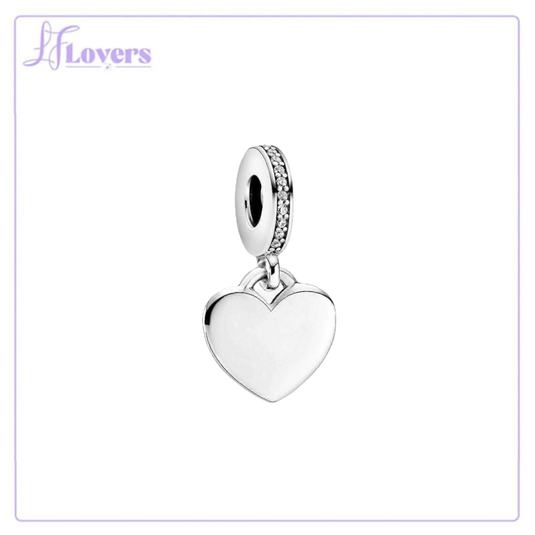 Pandora Engravable Heart Tag Dangle Charm