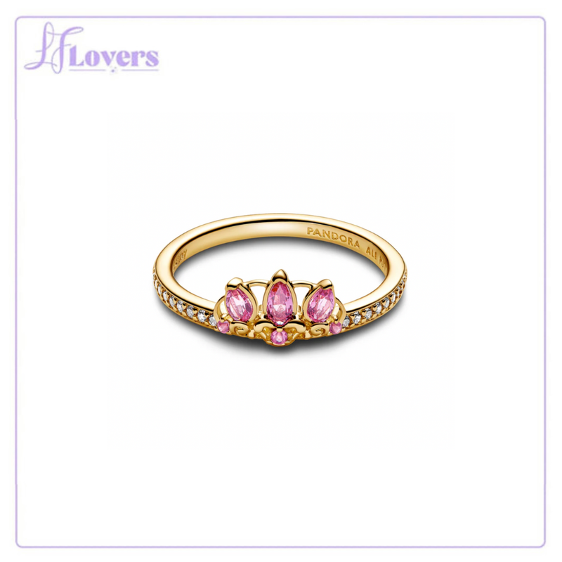 Load image into Gallery viewer, Pandora Disney Tangled Rapunzel Ring - Size 60
