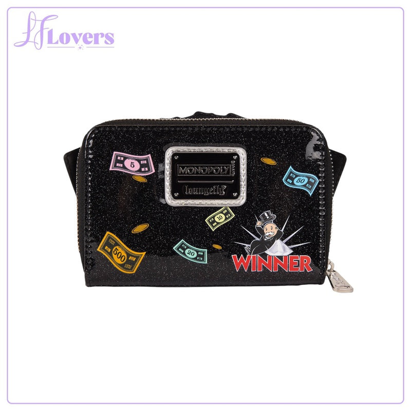 Load image into Gallery viewer, Loungefly Hasbro Monopoly Money Zip Around Wallet
