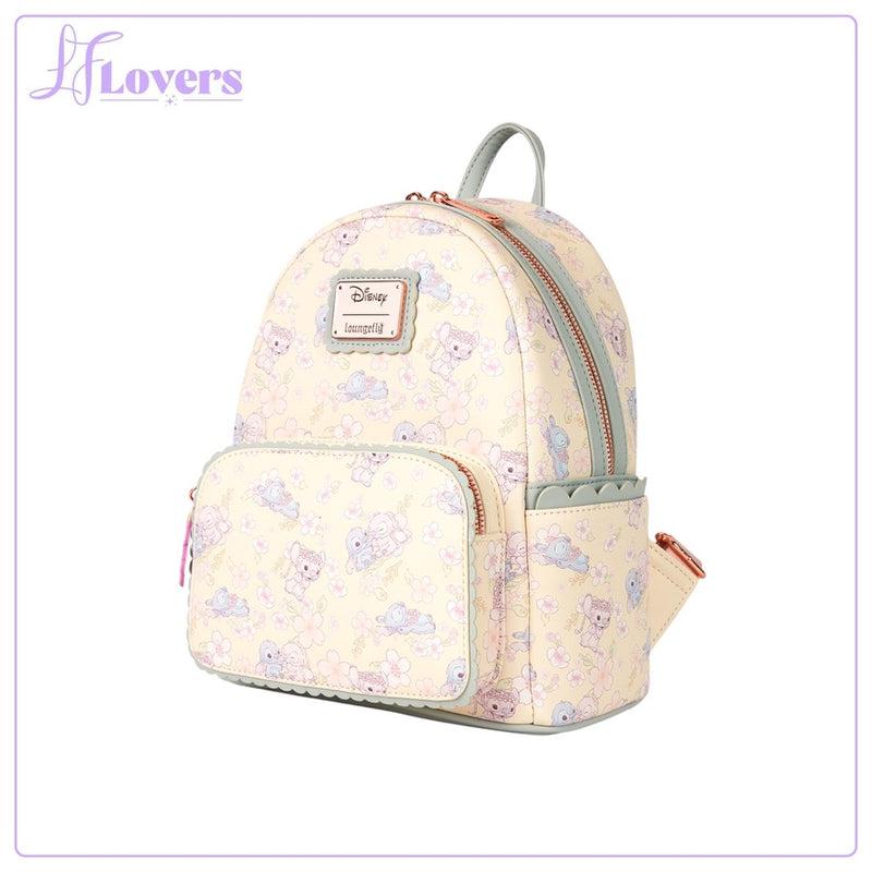 Load image into Gallery viewer, Loungefly Disney Cute Stitch Cherry Blossom Mini Backpack - PRE ORDER
