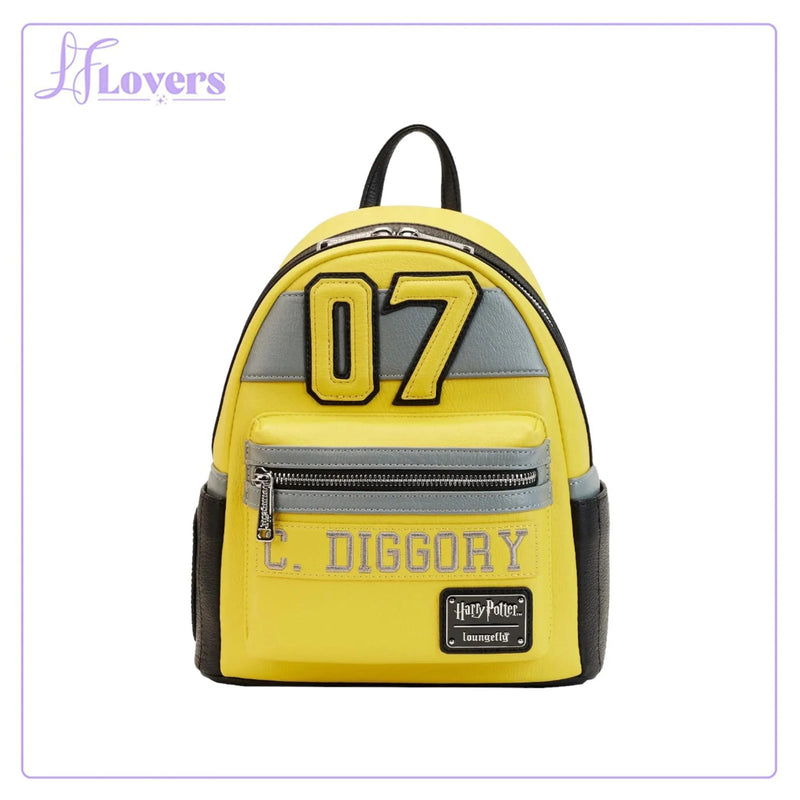 Load image into Gallery viewer, LF Lovers Exclusive - Loungefly Harry Potter Cedric Diggory #7 Cosplay Mini Backpack
