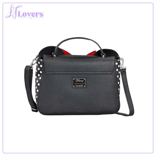Loungefly Disney Minnie Mouse Crossbody Bag with Ears and Bow - EMEA Exclusive