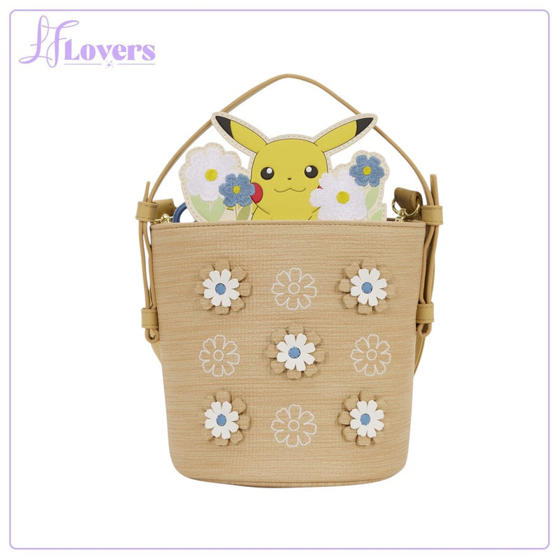 Load image into Gallery viewer, Loungefly Pokemon Floral Pikachu Crossbody - LF Lovers
