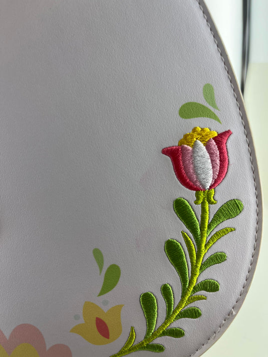 OUTLET - Loungefly Disney Winnie the Pooh Cosplay Folk Floral Crossbody Bag - DAMAGED