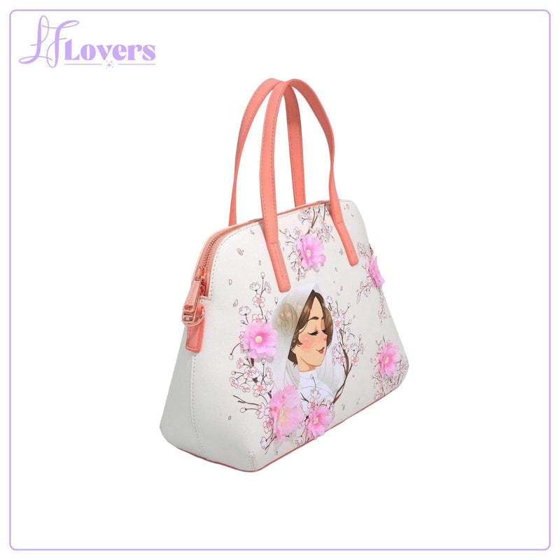 Load image into Gallery viewer, Loungefly Star Wars Princess Leia Floral Handbag
