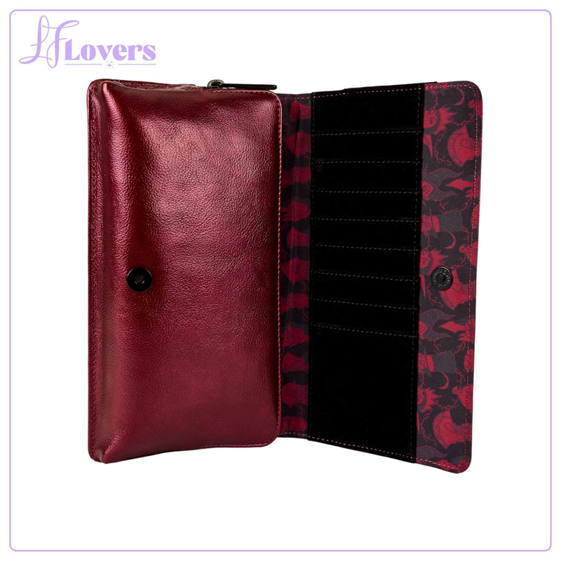 Load image into Gallery viewer, Loungefly Disney Villains Clutch Crossbody - PRE ORDER

