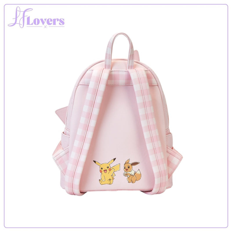 Load image into Gallery viewer, Loungefly Pokemon Pikachu &amp; Eevee Mini Backpack
