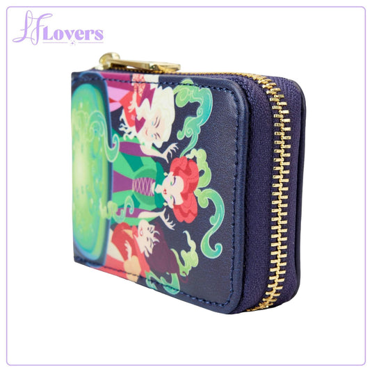 Loungefly Disney Hocus Pocus Sanderson Sisters Cauldron Accordion Wallet
