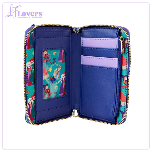Loungefly Disney Hocus Pocus Sanderson Sisters House Zip Around Wallet