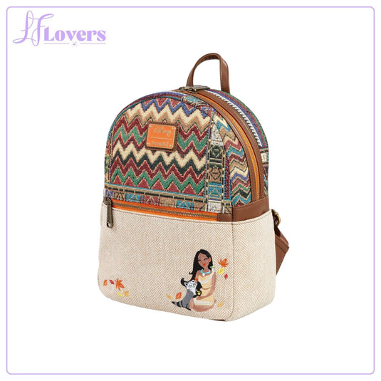 Loungefly Disney Pocahontas Woven Mini Backpack - EMEA Exclusive