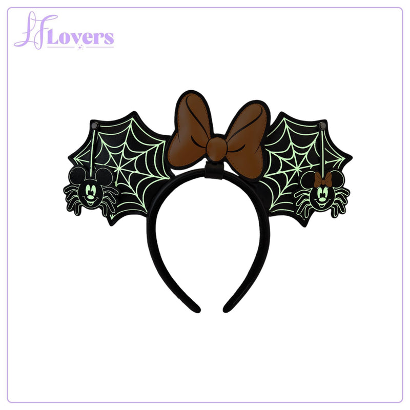Load image into Gallery viewer, Loungefly Disney Minnie Mouse Spider Headband
