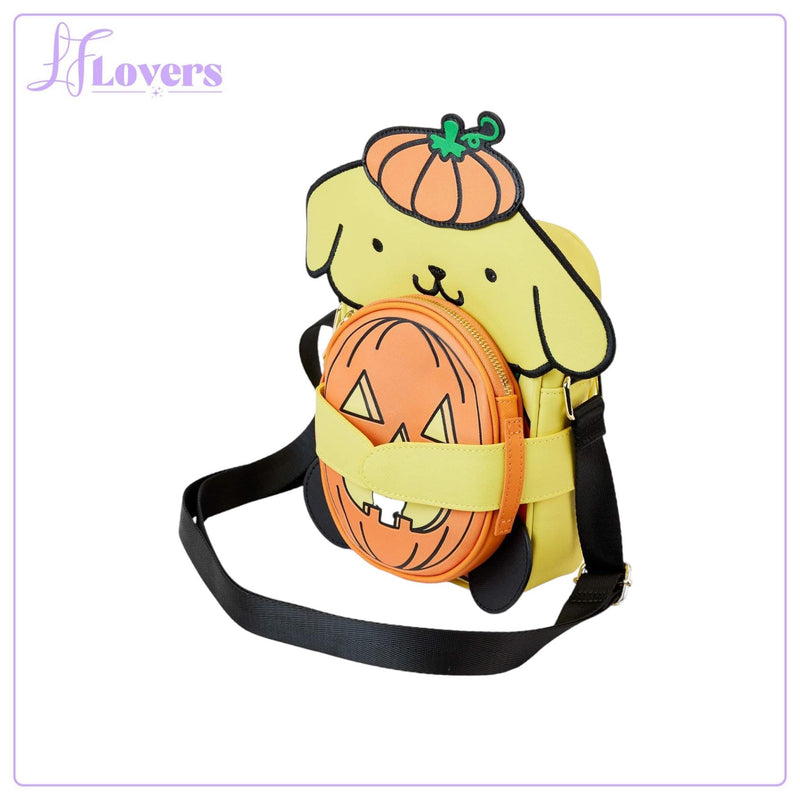 Load image into Gallery viewer, Loungefly Sanrio Pompompurin Halloween Crossbuddies Crossbody

