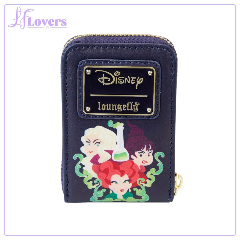 Load image into Gallery viewer, Loungefly Disney Hocus Pocus Sanderson Sisters Cauldron Accordion Wallet
