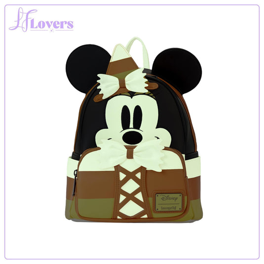 Loungefly Disney Candy Corn Minnie Cosplay Mini Backpack