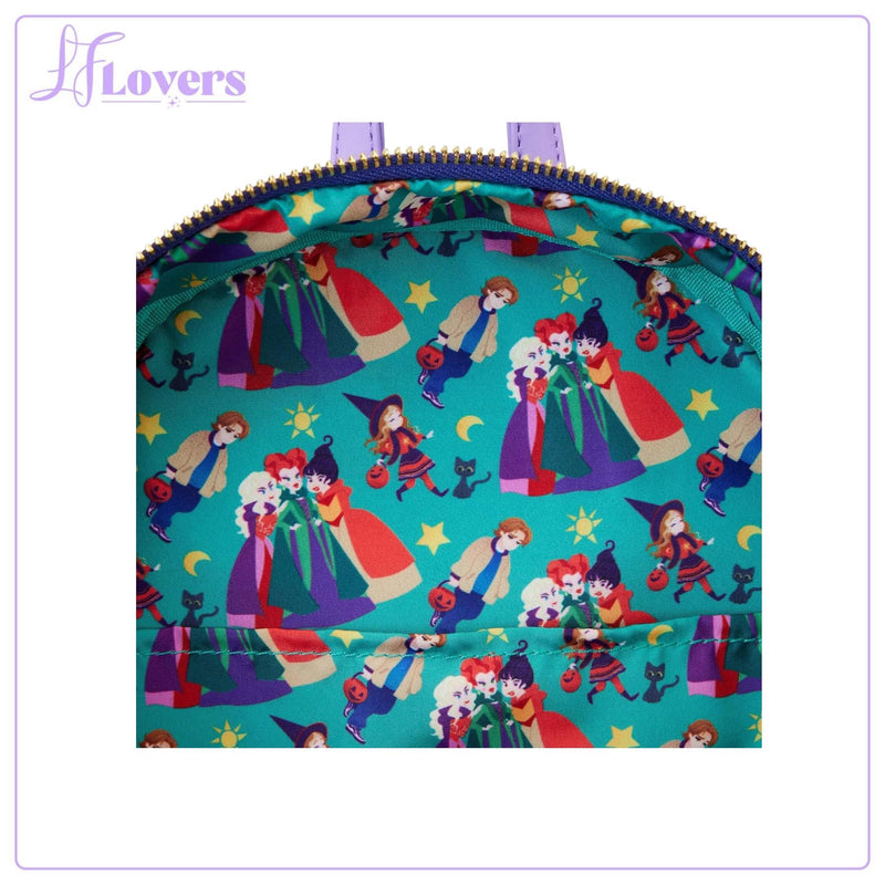 Load image into Gallery viewer, Loungefly Disney Hocus Pocus Sanderson Sisters House Mini Backpack
