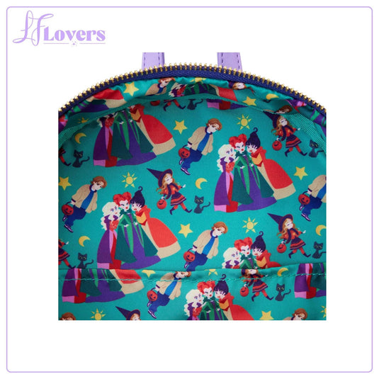 Loungefly Disney Hocus Pocus Sanderson Sisters House Mini Backpack