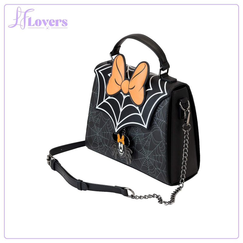 Load image into Gallery viewer, Loungefly Disney Minnie Mouse Spider Crossbody
