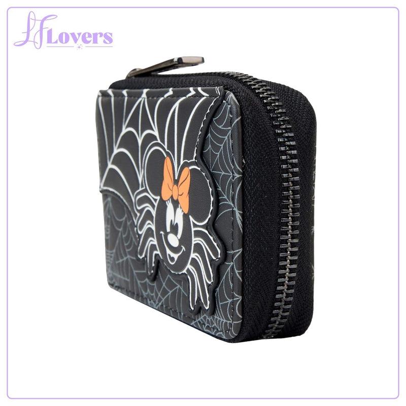 Load image into Gallery viewer, Loungefly Disney Minnie Mouse Spider Accordion Wallet
