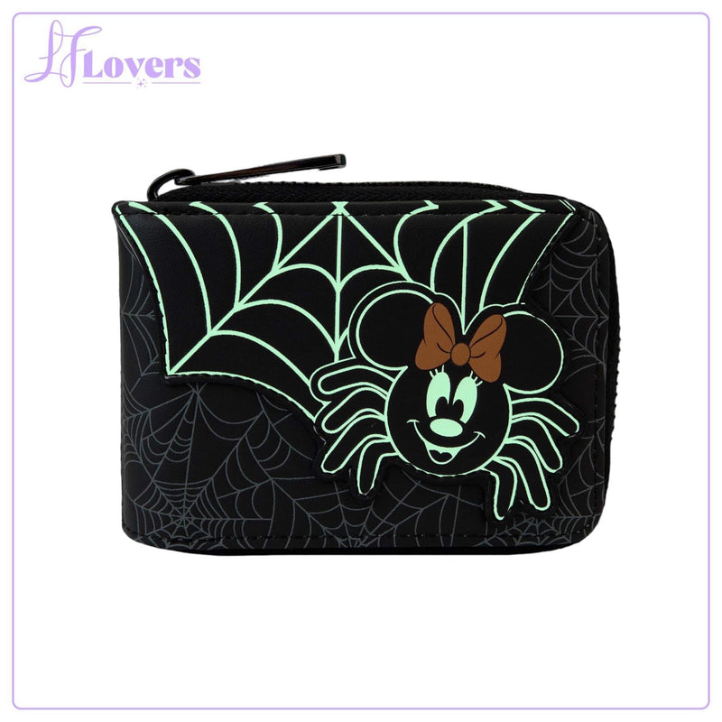 Load image into Gallery viewer, Loungefly Disney Minnie Mouse Spider Accordion Wallet
