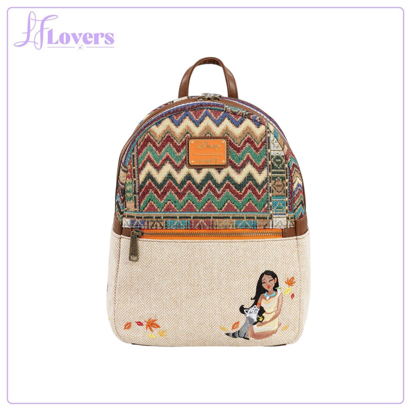 Load image into Gallery viewer, Loungefly Disney Pocahontas Woven Mini Backpack - EMEA Exclusive
