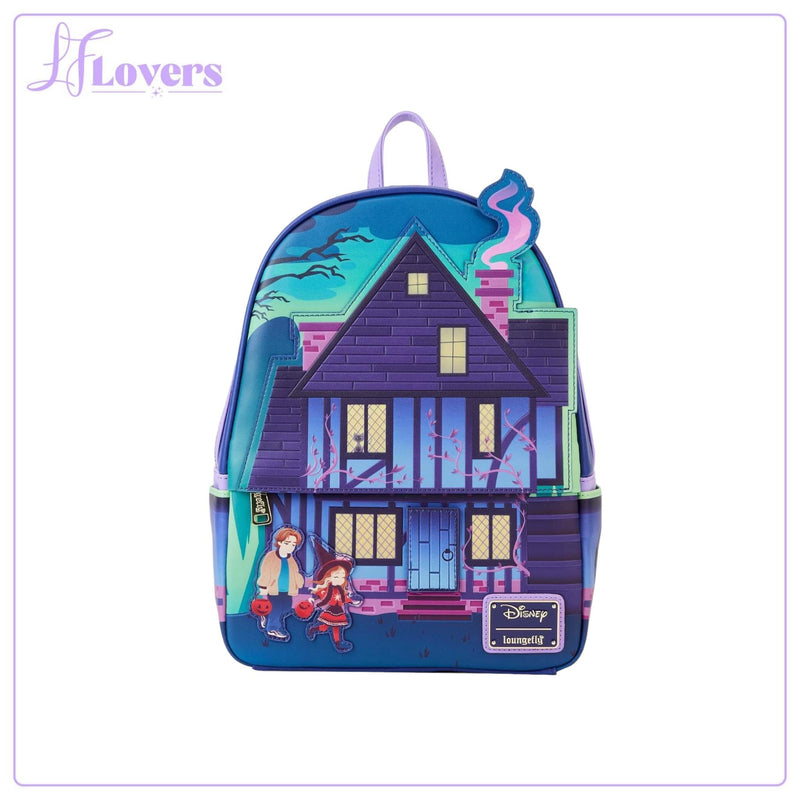 Load image into Gallery viewer, Loungefly Disney Hocus Pocus Sanderson Sisters House Mini Backpack
