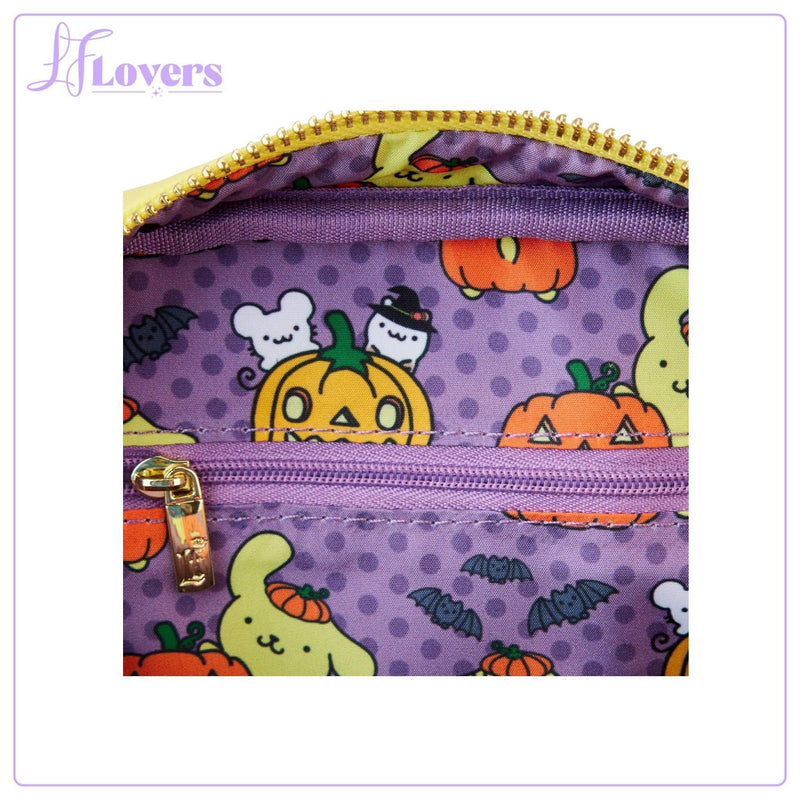 Load image into Gallery viewer, Loungefly Sanrio Pompompurin Halloween Crossbuddies Crossbody
