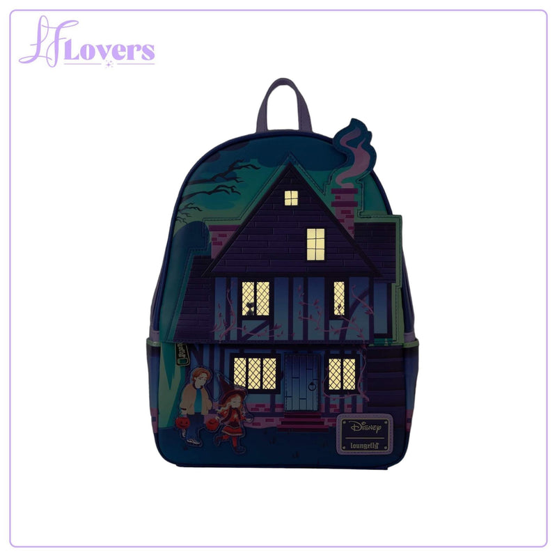 Load image into Gallery viewer, Loungefly Disney Hocus Pocus Sanderson Sisters House Mini Backpack
