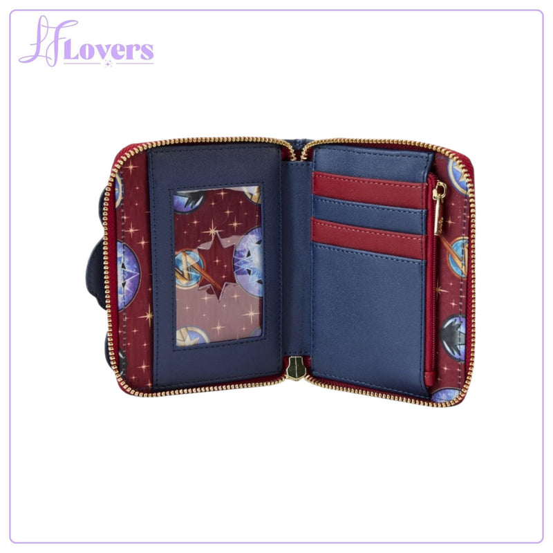 Load image into Gallery viewer, Loungefly Marvel The Marvels Group Zip Around Wallet - LF Lovers
