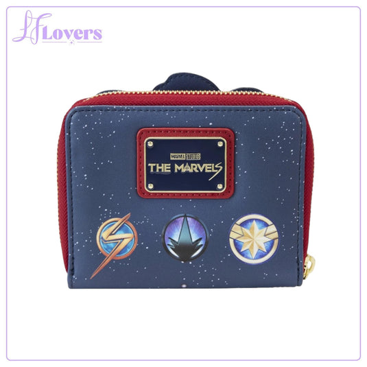 Loungefly Marvel The Marvels Group Zip Around Wallet - LF Lovers