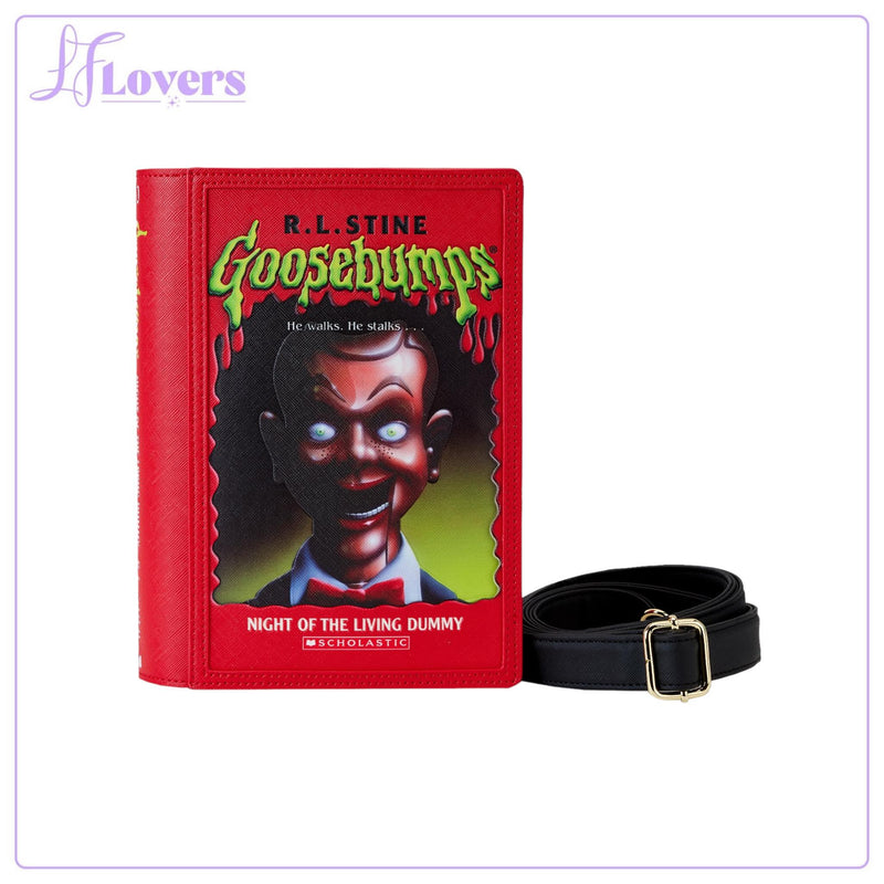 Load image into Gallery viewer, Loungefly Sony Goosebumps Slappy Book Cover Crossbody
