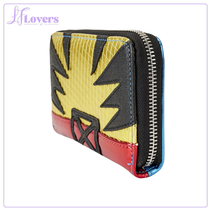 Load image into Gallery viewer, Loungefly Marvel Shine Wolverine Cosplay Zip Around Wallet
