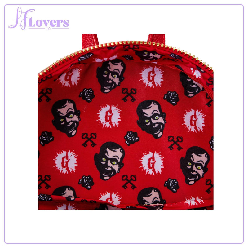 Load image into Gallery viewer, Loungefly Sony Goosebumps Slappy Cosplay Mini Backpack
