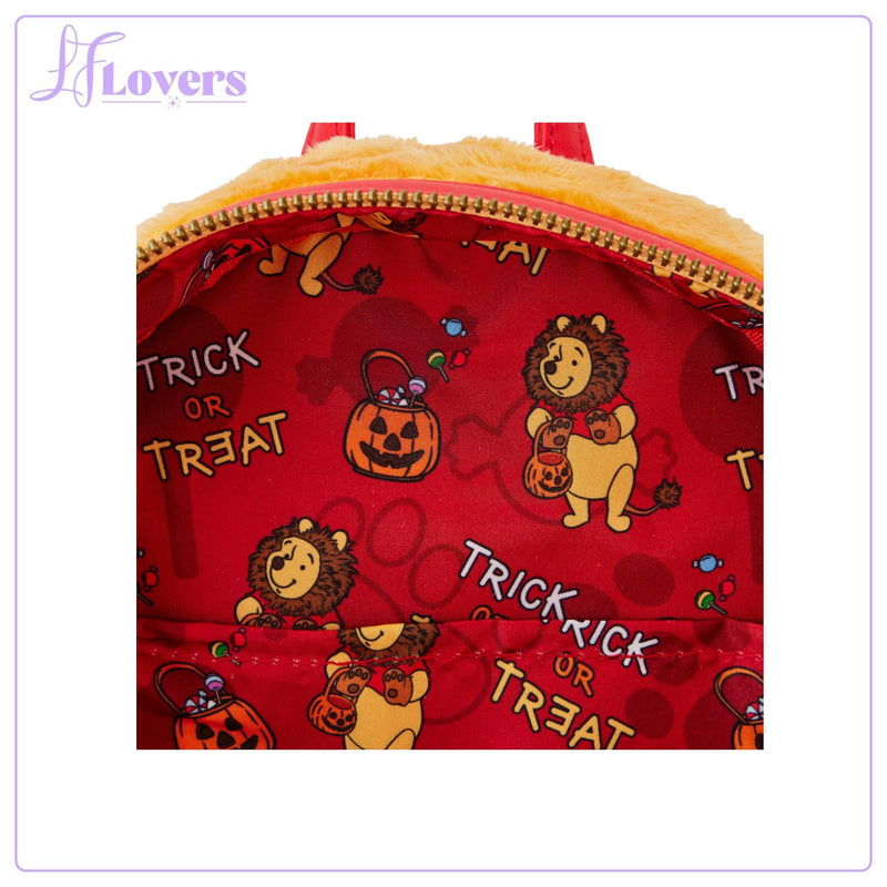Load image into Gallery viewer, Loungefly Disney Winnie the Pooh Halloween Costume Cosplay Mini Backpack
