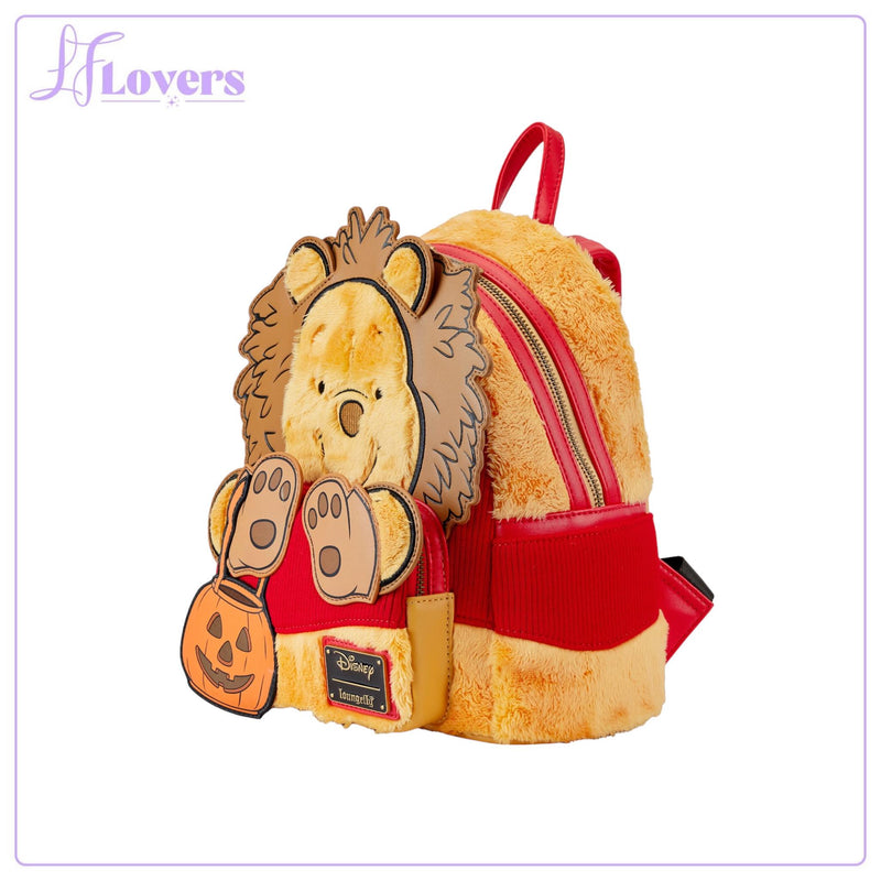 Load image into Gallery viewer, Loungefly Disney Winnie the Pooh Halloween Costume Cosplay Mini Backpack
