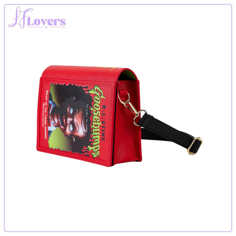Load image into Gallery viewer, Loungefly Sony Goosebumps Slappy Book Cover Crossbody
