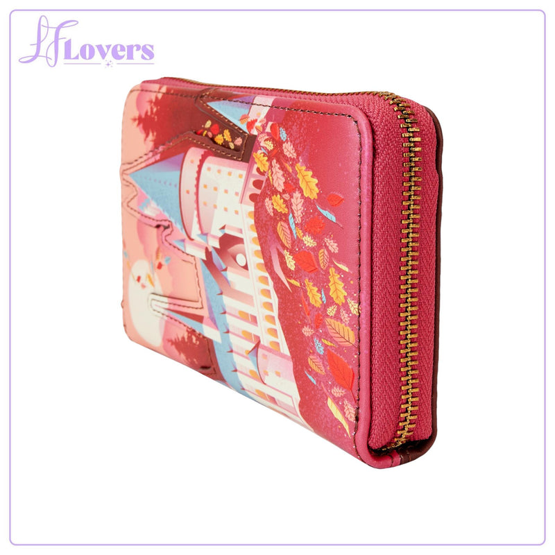 Load image into Gallery viewer, Loungefly Warner Bros Harry Potter Hogwarts Fall Zip Around Wallet
