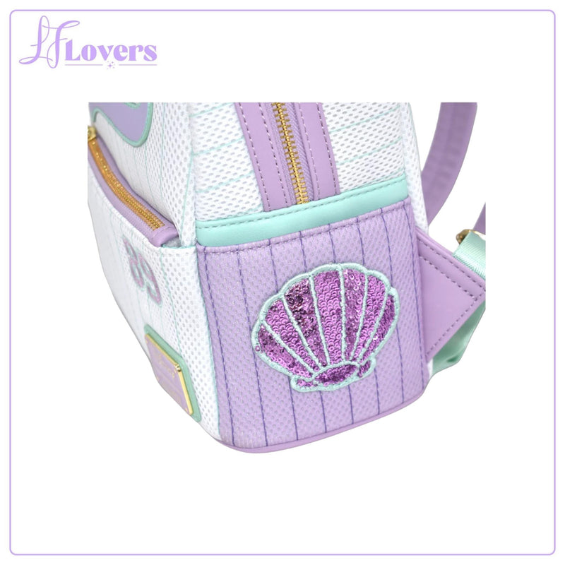 Load image into Gallery viewer, Loungefly Disney The Little Mermaid Team Ariel Cosplay Mini Backpack
